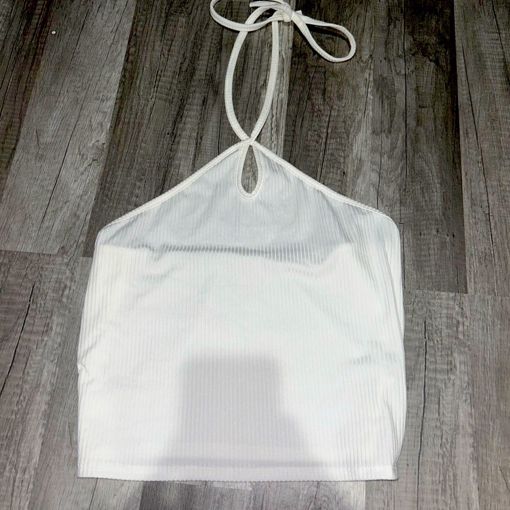 White tank top